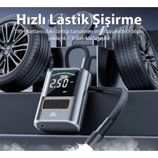 Mefa Ös  Dijital Basınç Göstergeli Oto Lastik Şişirme Pompası Hava Kompresörü ST-5528