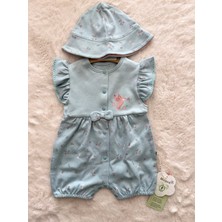 Always Happy Şapkalı Şort Tulum