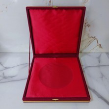 Dm Porselen Plaket Tabak 25  cm  Kadife Kutu