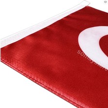Goldsea Marine Tekne Türk Bayrağı Çift Katlı Saten Kumaş
