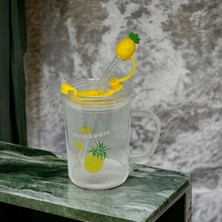 Ananas Tasarımlı Kupa Bardak
