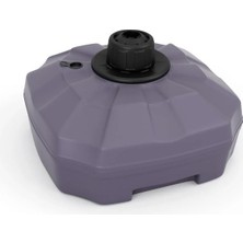 Mini Pro Push-Up Sistemli Şemsiye 210 x 210 Bahçe Balkon Plaj Şemsiyesi Antrasit