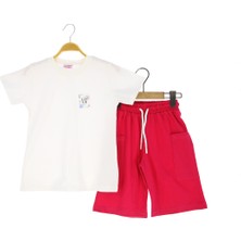 Kız Çocuk Şort Takım