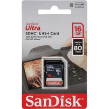 Sandisk Sdsquns 16GB 80MB/S Sd Kart