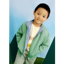 04-10 Yaş Rası Mayoral Çift Yönlü Rüzgarlık - Yeşil