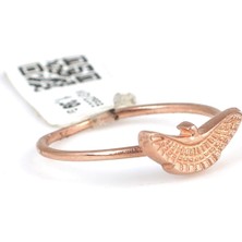 Nusret Takı 925 Ayar Gümüş Minik Kuşlu Yüzük