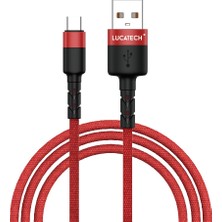 Samsung S24 / S24+ / S24 Ultra Xiaomii 13 / 13 Pro / 13 Ultra Uyumlu Typec Örgülü Hızlı Şarj Kablosu