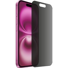 IPG Apple iPhone 16 Plus Uyumlu Ipg Privacy Hayalet Ekran Koruma Gizlilik Filtreli, Yan Görünmeyi Engelleyici