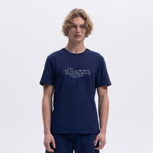 Ellesse EM453-NV Bisiklet Yaka Erkek T-Shirt - Lacivert