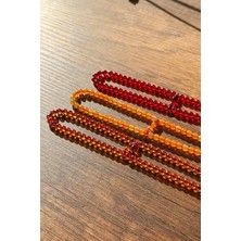 3'lü Set Güzel Çekimli Cep Boy 99'luk Namaz Tesbihi