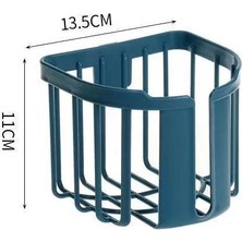 Ttt Yapışkanlı Çok Fonksiyonlu Banyo Organizeri Beyaz