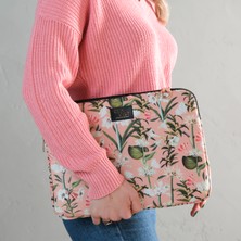 Lıly Coral Laptop Case 13"&14"- Zambak Desenli Laptop&macbook&ıpad Kılıfı