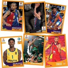 Panini Turkish Airlines Euroleague 2025 Çıkartma Albümü Başlangıç Paketi Set 36 Paket (180ADET)