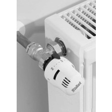 Vaillant Köşe 1/2" Termostatik Radyatör Vana Takımı