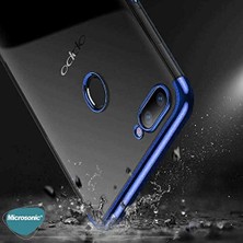 Metra Shop  Oppo A12 Kılıf Skyfall Transparent Clear Gümüş