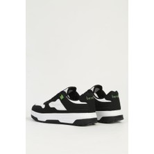 Benetton BNI-11509 Unisex Sneaker Ayakkabı Beyaz Siyah 36-40