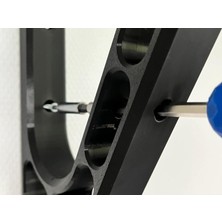 Just3dprintings Motosiklet Kask ve Mont Askılığı | Duvara Monte Kask Tutucu | Anahtarlık Bölmeli