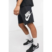 Nike Sportswear Sport Essentials French Terry Alumni Bol Kesim Siyah Erkek Spor Şort