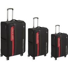U.s. Polo Assn. PLVLZ24031 Kumaş Valiz 3lü Set Siyah