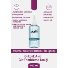 Acvit Glikolik Asitli Cilt Temizleme Toniği Arındırıcı 200 ml