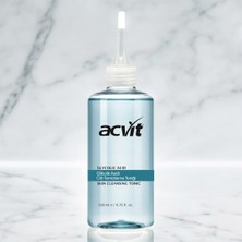 Acvit Glikolik Asitli Cilt Temizleme Toniği Arındırıcı 200 ml