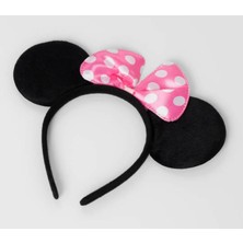 Ttt Pembe Fiyonklu Minnie Mouse Tacı
