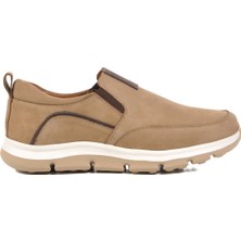 Kum Nubuk  Deri Erkek Casual Ayakkabı Malov 2570 M