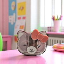 Cmk Cute Kitty Çift Bıçaklı Kedi Kalemtraş