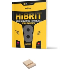 Hız Yayınları Lgs 8. Sınıf Konu Anlatımlı Etkinlikli Hibrit  Ingilizce Soru Bankası+ Telefon Tutucu