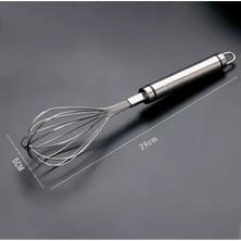 Metal Saplı Çırpıcı 29 cm