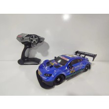 Boratila Toys 2.4 Ghz 30 Km Hız Yapabilen 7.4V Yedek Teker ve Dubalı Merso Kasa Drift Yarış Arabası (Mavi)