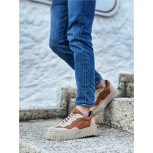 BA0802 Boa Taba Süet Yüksek Taban Erkek Günlük Ayakkabı