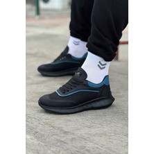 Arda Wagoon WG062 Kömür Mavi Triko Erkek Spor Ayakkabı