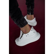 Knack Yüksek Taban Günlük Ayakkabı 555 Beyaz