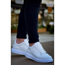 KB-X500  Kuback Bağcıklı Beyaz  Günlük Erkek Ayakkabı