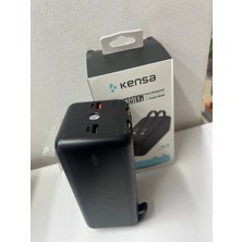 Kensa Kp-91 50.000 Mah Typce iPhone Kablolu Dijital 22.5W Power Bank