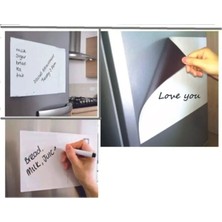 1 Adet Magnet Planlayıcı Beyaz Baskısız 35X50 cm Kalem Hediyeli
