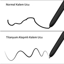Samsung Galaxy Tab S9/s9 FE/S9FE+/S9ULTRA/S9PLUS Yedek Kalem Ucu 2 Adet Titanyum Uç (Ekranı Çizmez)
