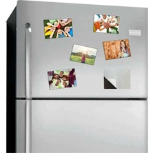 25 Adet Sticker Magnet 7x9 Cm Kına Düğün Bebek Yapışkanlı Magnet Fotoğraf, El Işleri Ve Resim