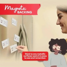 25 Adet Sticker Magnet 7x9 Cm Kına Düğün Bebek Yapışkanlı Magnet Fotoğraf, El Işleri Ve Resim