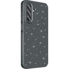 Galaxy A26 Kılıf Kamera Korumalı Simli Parıltılı Lüks Silikon