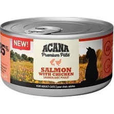 Acana Premium Pate Tavuklu ve Somonlu Yetişkin Konserve Kedi Maması 85 gr