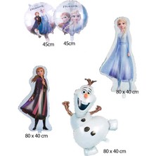 Karlar Ülkesi Frozen Elsa Folyo Balon Seti 5li