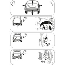 Dacia Duster Uyumlu E Belgeli Çeki Demiri
