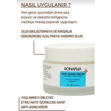 Ronanna Anti-Aging Krem - Nemlendirici, Canlandırıcı, Onarıcı Etki - 50 ml