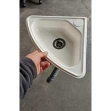Abs Plastik Lavabo - Moto Karavan (Universal)