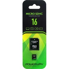 Powerway Pwr-16 16 GB Mıcro Sd Hafıza Kartı (4767) - ARS9612-3767