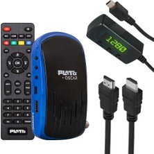 Plato Oscar Çift Usbli Tkgsli Dısplay Gözlü+Tuşlu Hd Uydu Alıcısı (4767) - ARS6648-5791