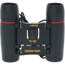 Nikula 70X60  Cepte Taşımalı Kauçuk Kaplamalı Mini Dürbün - ARS7779-1188