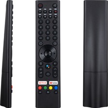 Vestel * Tesla Youtube-Netflıx Tuşlu Ses Komutlu LCD LED Tv Kumanda (4767) - ARS2334-6809